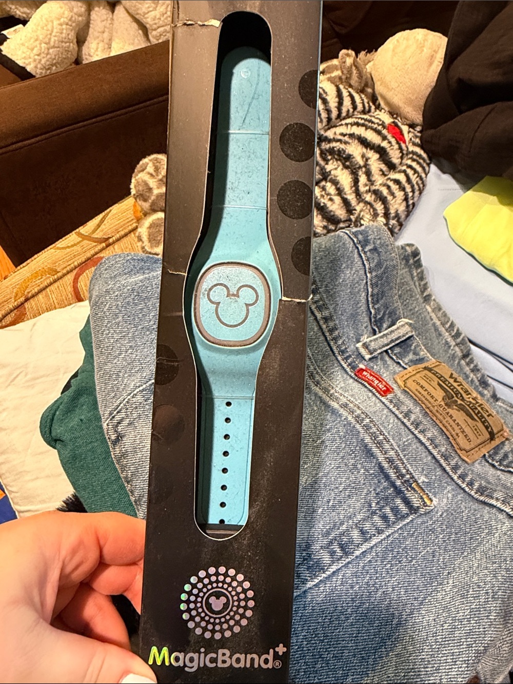 Disney Teal MagicBand+ Wearable Wristband